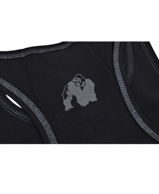 G!WEAR rib tanktop Black/Grey