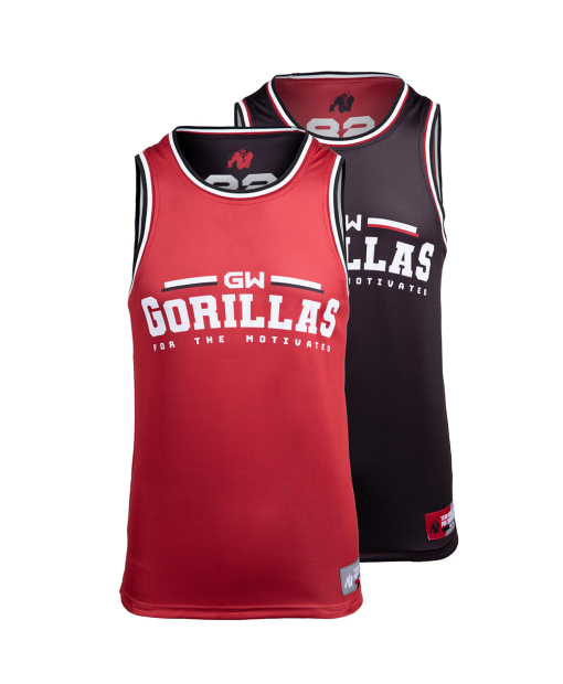 Keene Reversible Tank Top Red/Black