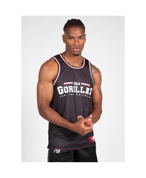 Keene Reversible Tank Top Red/Black