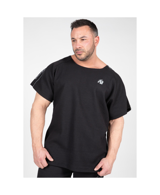 Buffalo Old School Workout Top Black/Gray