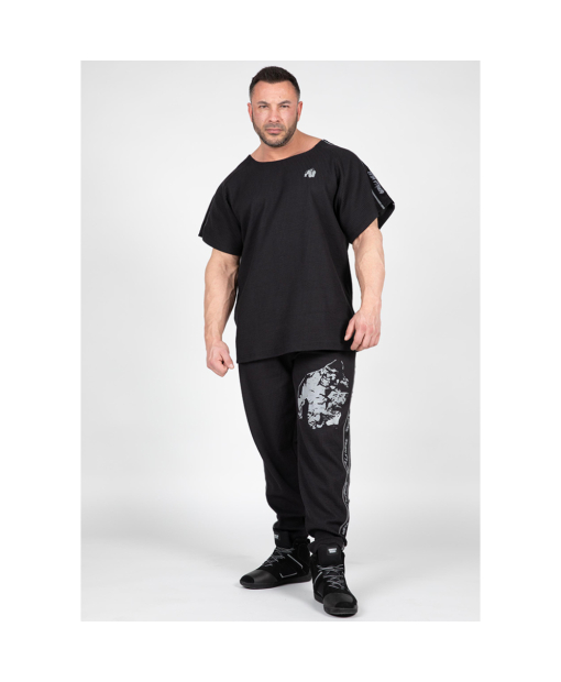 Buffalo Old School Workout Top Black/Gray