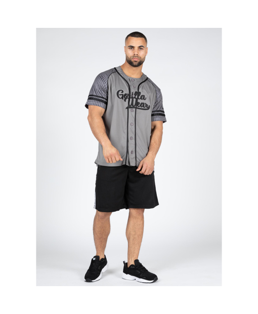 82 Baseball Jersey Gray