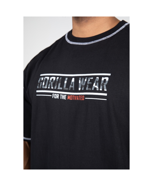 Saginaw Oversized T-Shirt Black