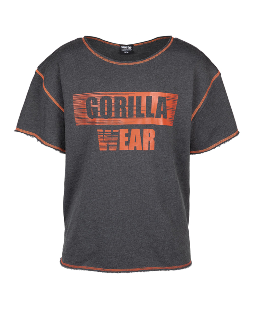 Wallace Workout Top - Gray/Orange