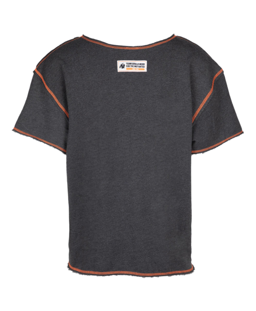 Wallace Workout Top - Gray/Orange
