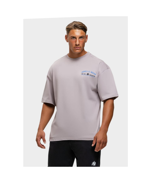 Футболка Macon Oversized T-Shirt Light Gray1