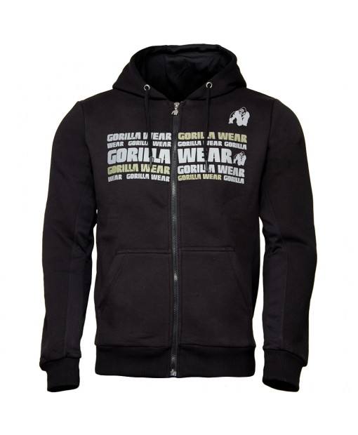 Куртка Bowie Mesh Zipped Hoodie Black1