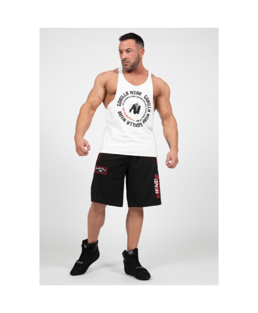 Marlow Mesh Shorts Black/Red8
