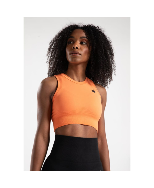 Топ Olivia Seamless Crop Top Peach