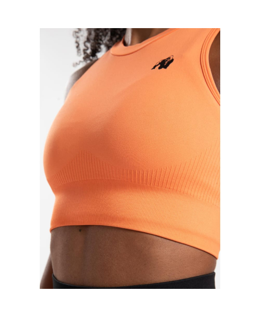 Топ Olivia Seamless Crop Top Peach3