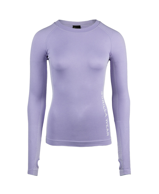 Selah Seamless Long Sleeve Lilac