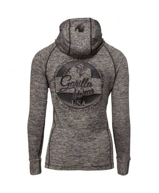 Shawnee Zipped Hoodie Mixed Gray 