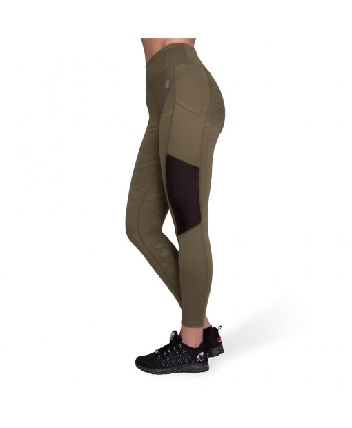 Леггинсы Savannah Mesh Tights Army Green Camo