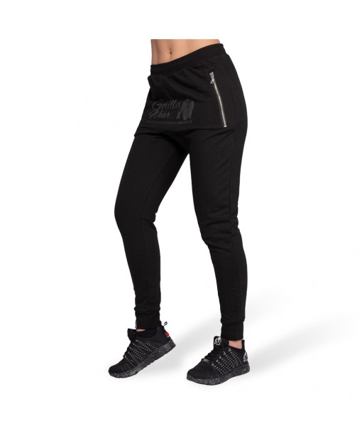 Celina Drop Crotch Joggers Black