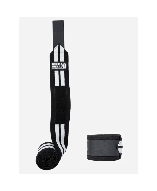 Knee Wraps Black/White 2 м