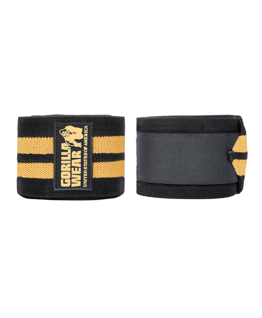 Knee Wraps Black/Gold 2 м.