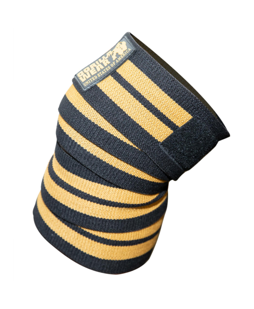 Knee Wraps Black/Gold 2 м.