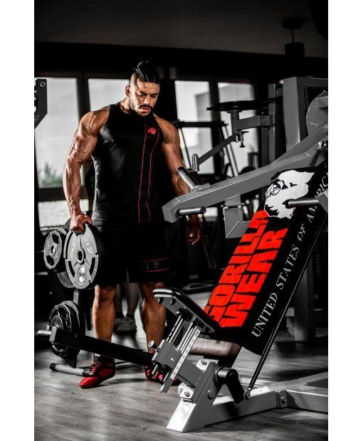 Полотенце Functional Gym Towel Black/Red