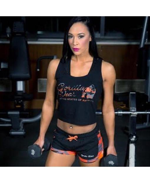 Шорты Denver Shorts Black/Neon Orange1