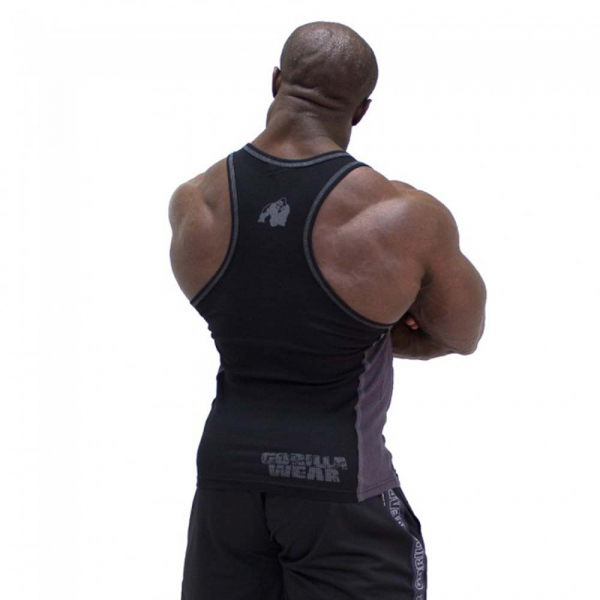 G!WEAR rib tanktop Black/Grey