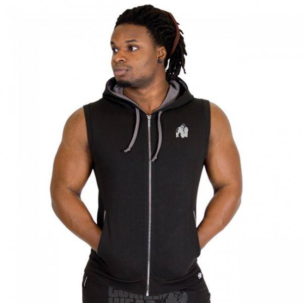 Безрукавка Springfield S/L Zipped Hoodie Black