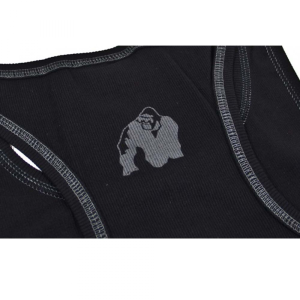 G!WEAR rib tanktop Black/Grey