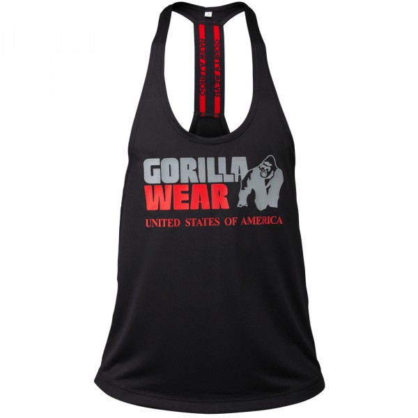 Майка Nashville Tank Top Black/Red