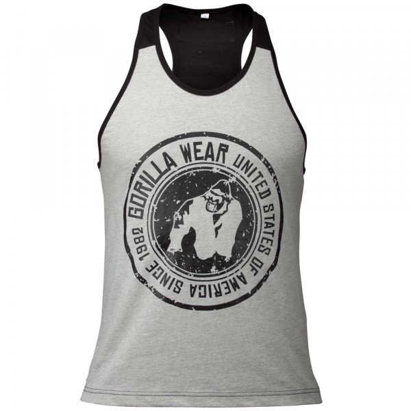Майка Roswell Tank Top Gray/Black