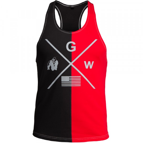 Майка Sterling Stringer Tank Top Black/Red