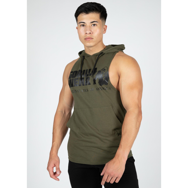 Майка Rogers Hooded Tank Top Army Green