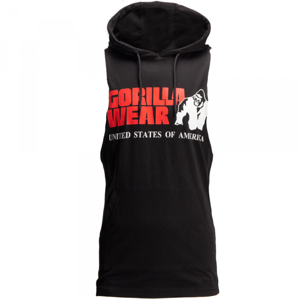 Майка Rogers Hooded Tank Top Black