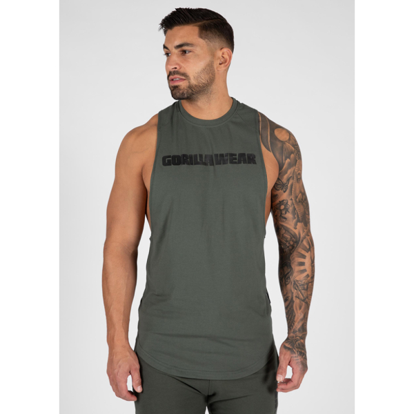 Майка Milo Drop Armhole Tank Top Green