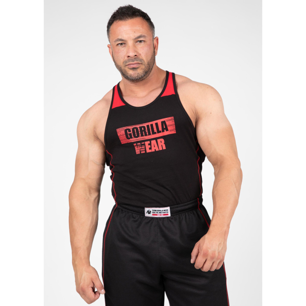 Майка Wallace Tank Top Black/Red