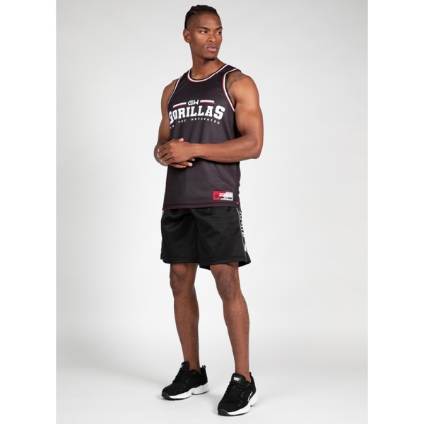 Keene Reversible Tank Top Red/Black