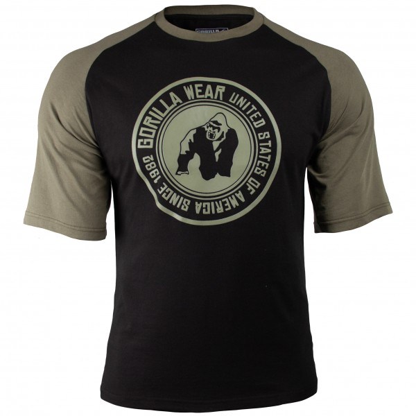 Футболка Texas T-shirt Black/Army Green
