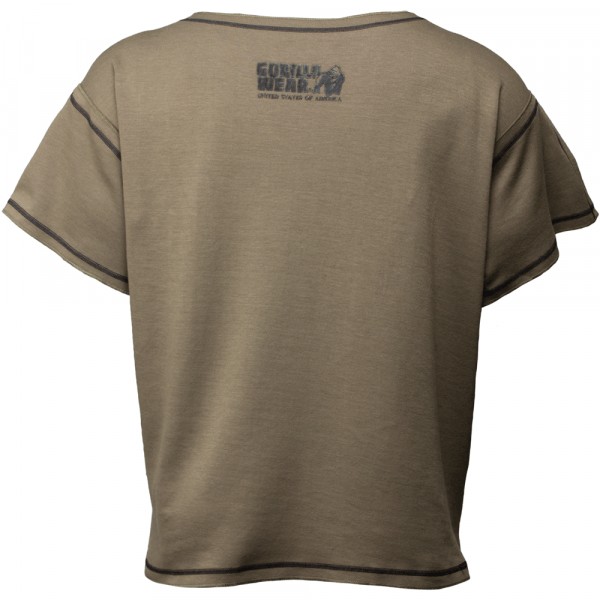 Футболка Sheldon Work Out Top Army Green