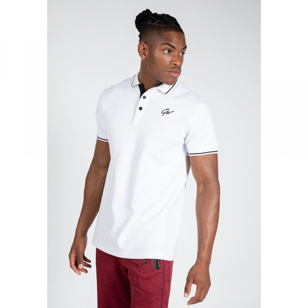 Футболка Delano Polo  White/Black