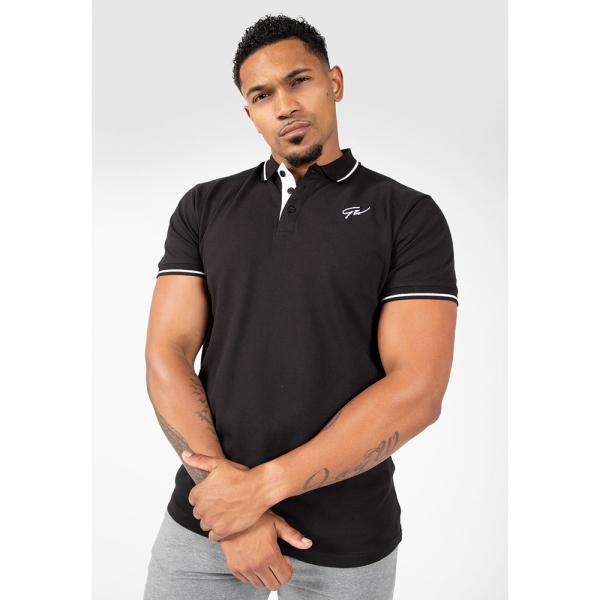 Футболка Delano Polo Black/White