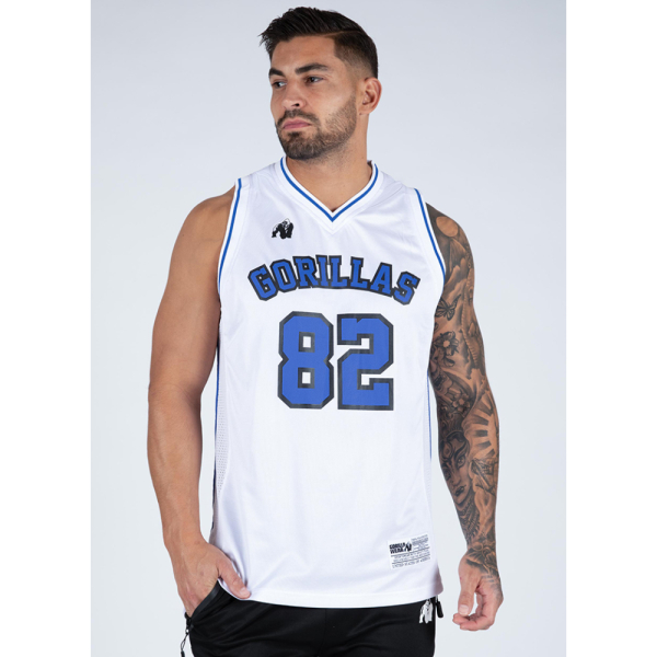 Майка San Mateo Jersey Tank Top White/Blue