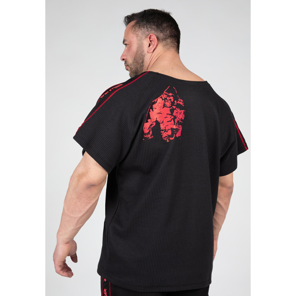Buffalo Old School Workout Top Black/Red