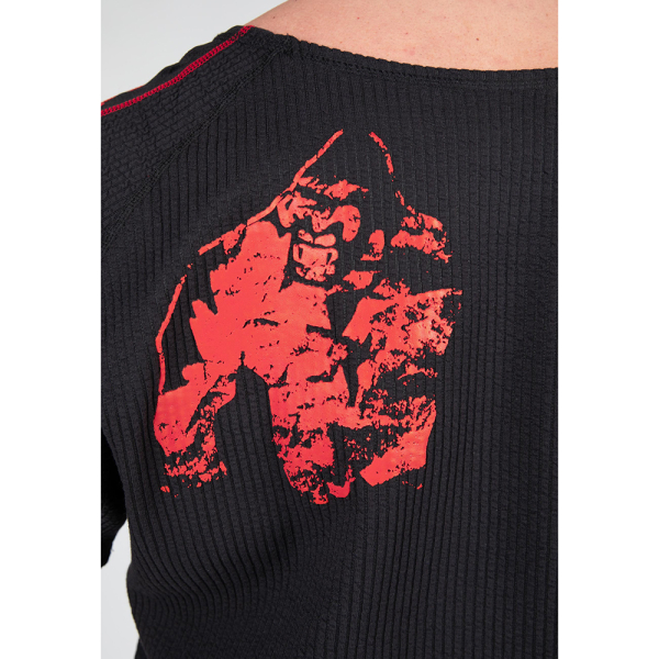 Buffalo Old School Workout Top Black/Red