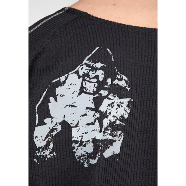 Buffalo Old School Workout Top Black/Gray