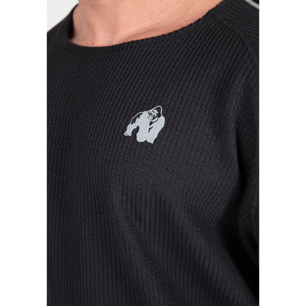 Buffalo Old School Workout Top Black/Gray