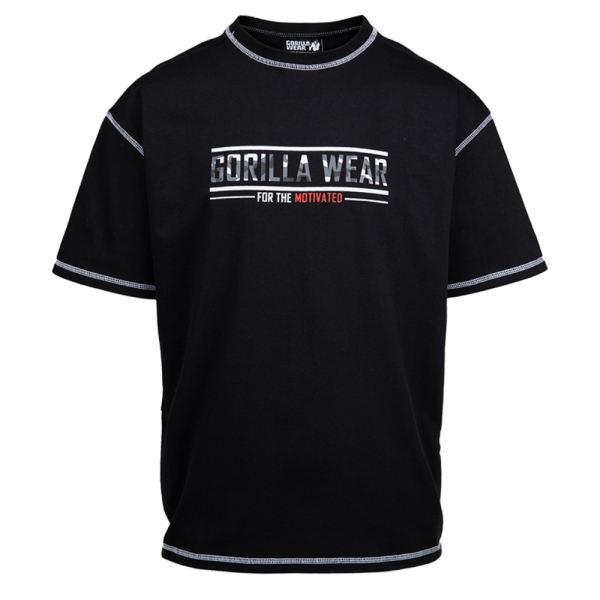 Saginaw Oversized T-Shirt Black