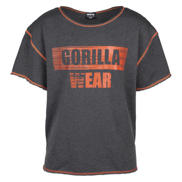 Wallace Workout Top - Gray/Orange