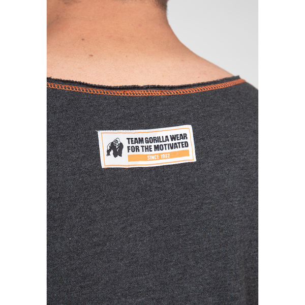 Wallace Workout Top - Gray/Orange
