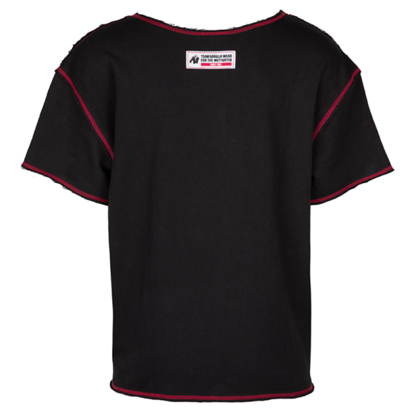 Wallace Workout Top - Black/Red