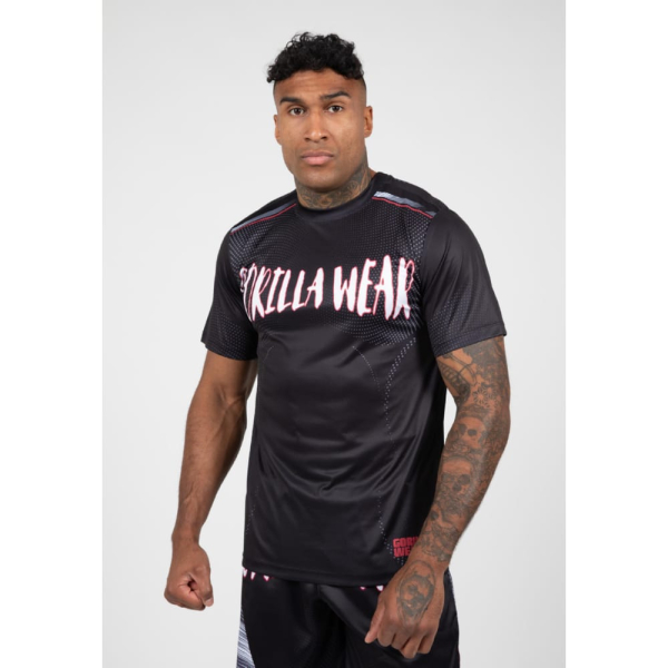 Футболка Clayton T-Shirt Black/Red