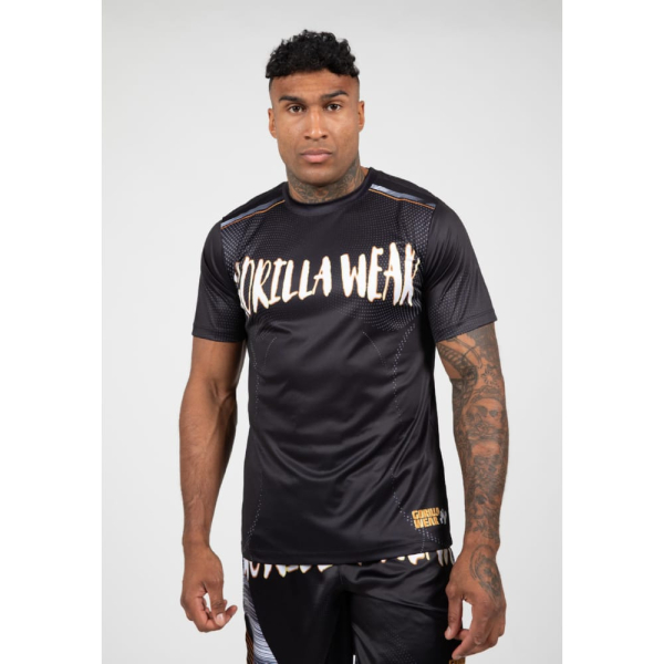 Футболка Clayton T-Shirt Black/Gold
