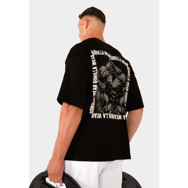Футболка Philip Oversized T-Shirt Black3